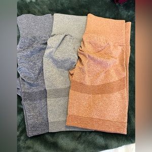 Set of 3 biker shorts